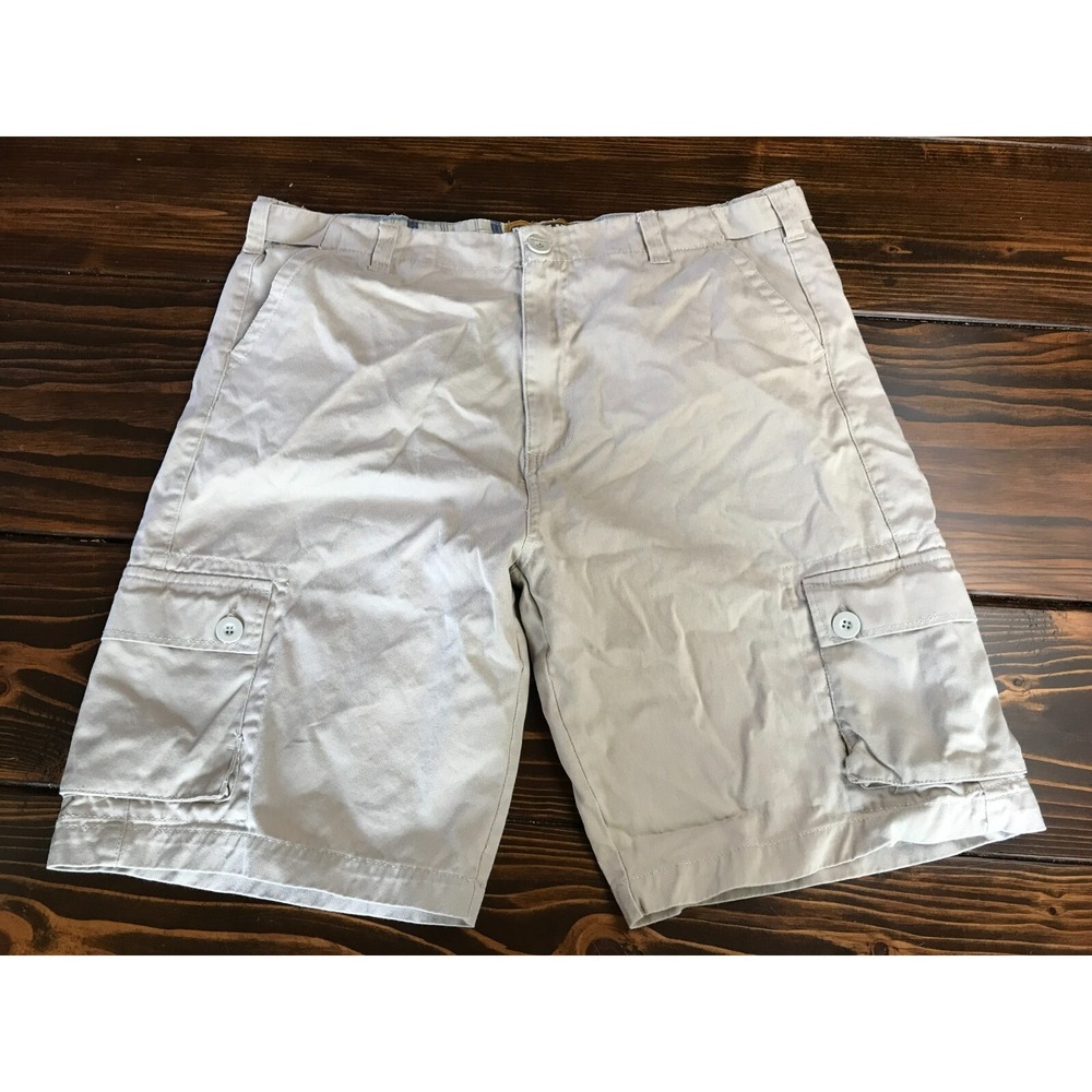 Domani Shorts, Men's Size 38, Tan, Cargo, Pockets